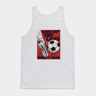 Come On England Bring It Home // English Football Tank Top